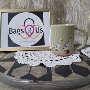 VIRAL TRACTOR SUPPLY GOOSE IN BOOOTS MUG I HAVE ALL MY DUCK IS A ROW .. KINDA